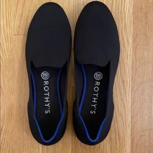 Rothy’s size 8.5 solid black loafer
